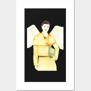 Archangel Jophiel Carrier of Wisdom- Yellow Posters and Art